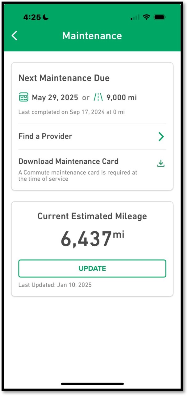 Maintenance Tracker